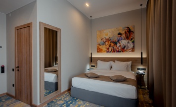 Двухместный номер Standard двуспальная кровать в Qazaq Hotel Premium