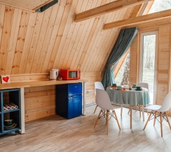 Дом A-Frame в Эко Парк Тепло