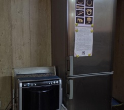 Комната стандарт с 2 односпальными и 1 двуспальной кроватью в ЭтноДом Тюрк