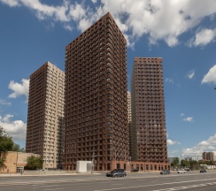 Surf - 3х местные делюкс-апартаменты около м.Сокол (20 этаж) в Smart Lofts Moscow