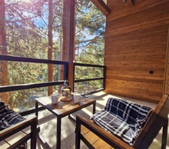 Апартамент-студия с балконом на 2 этаже в Les Apart