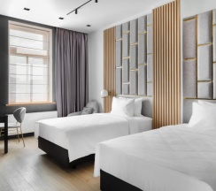 Апартаменты Deluxe с 2 комнатами в The Basilian Minsk, Curio Collection by Hilton