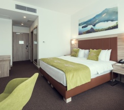 Двухместный номер Standard с красивым видом из окна двуспальная кровать в Wyndham Garden Astana
