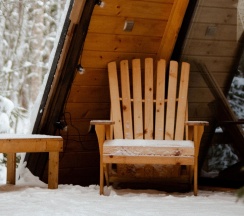 Дом №5 с панорамным видом в Deep Lake House