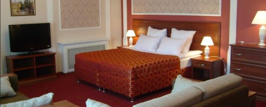 Номер Классик с 1 двуспальной кроватью в Villa classic