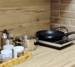 5ти местная студия с мини-кухней и видом на море  в Благовещенка