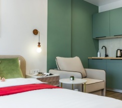 La Prima №424 | Студия с видом на Волгу в Nort на Родионова