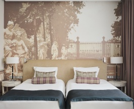 Супериор с 2 раздельными кроватями вид в Атриум в Hotel Indigo St. Petersburg-Tchaikovskogo