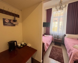 Эконом-мини  с 2-мя раздельными кроватями (мини с/у)  в Аллюр