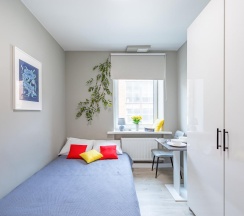 1-комнатные апартаменты студия Шоссе Фрезер 17Ас1 в Comfort place