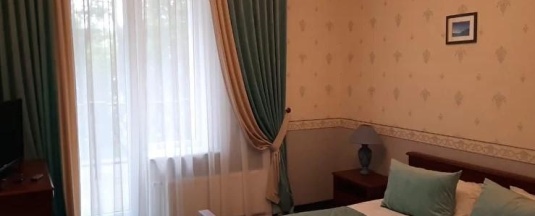 Номер улучшенный с 1 двуспальной кроватью в Высокий берег