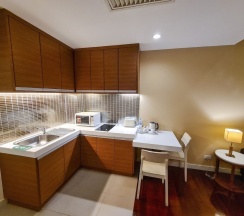 Двухместный люкс Deluxe с балконом двуспальная кровать в Grand Garden Hotel & Residence