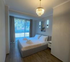 Апартаменты двухкомнатные четырехместные (улучшенные) без балкона в Polikariya