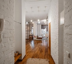 Студия Superior с красивым видом из окна в Апартаменты Стильная Студия в Башне Комплекса Ворота в Город