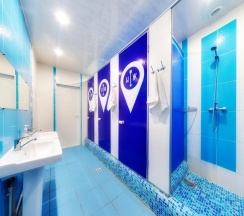 Кровать в 2-местном общем номере в Иж-Хостел