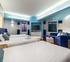 Трёхместный номер Jomtien Wing Deluxe Family в Jomtien Palm Beach Hotel And Resort