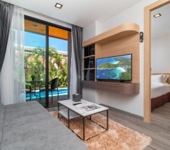 Двухместный номер Deluxe с бассейном c 1 комнатой двуспальная кровать в Grand Kata VIP