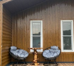 Коттедж с красивым видом из окна в Ani home