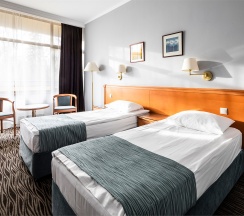 Номер Classic SPA, с балконом - с 2 односпальными кроватями в Arthurs SPA Hotel by Mercure