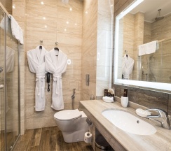 СУПЕРИОР С ВИДОМ НА НАБЕРЕЖНУЮ «KING SIZE» в Томь River Plaza