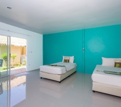 Номер Deluxe с балконом и с видом на сад в Koh Yao Heaven Beach Resort