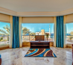Люкс Superior с балконом и с красивым видом из окна в Seagull Beach Resort Families & Couples Only - All Inclusive