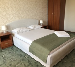 Двухместный номер Standard с балконом двуспальная кровать в Аква-солярис