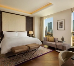 Двухместный номер Deluxe с видом на город двуспальная кровать в The Ritz-Carlton Astana