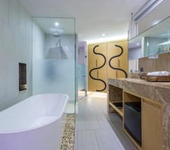 Двухместный номер Deluxe с панорамным видом 2 отдельные кровати в Crest Resort & Pool Villas