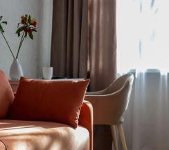 Апартаменты с 2 комнатами с балконом в Квартира Eliza Home у ст. метро Ул. Дыбенко