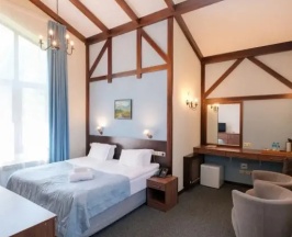 Двухместный Коттедж Полулюкс двуспальная кровать в Aq-Qaiyn