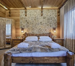 Двухместный 26 люкс с видом на парк двуспальная кровать в Exclusive Hotel&Apartments