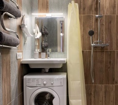 1-комнатные апартаменты эконом 5.4 в Apartments Private (Апартментс Прайвит) на улице Цимлянская