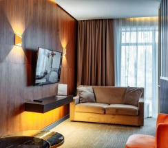 Двухместный люкс двуспальная кровать в Дом у озера