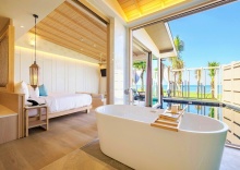 Двухместная вилла seafront двуспальная кровать в The Little Shore Khao Lak by Katathani