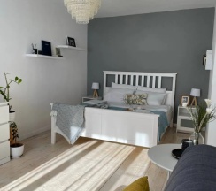 Двухместные апартаменты Standard с красивым видом из окна (двуспальная кровать) в Апартаменты Уютные в Центре Города