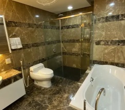 Семейные апартаменты с 2 комнатами с видом на залив в Lotus Village Nha Trang