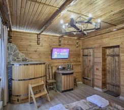 Двухместный 26 люкс с видом на парк двуспальная кровать в Exclusive Hotel&Apartments