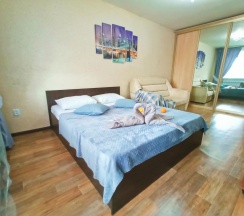 1-комнатные апартаменты улучшенные Кутузова, 1 в Rusdom Sweet Apartments (Русдом Свит) на улице Карла Маркса