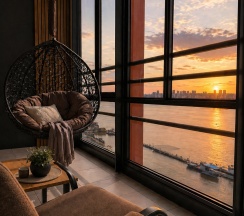 1-комнатные апартаменты, 28 м², 10 этаж в Hugge Place