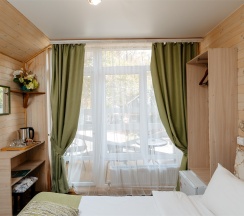 Двухместный номер с 1 кроватью и балконом в Green Park Arkhyz&SPA