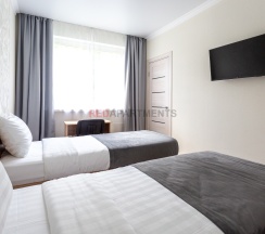 Квартира в Апартаменты на Фабрициуса 7 (Азалия), 76м²