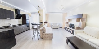 Саратов: Апартаменты Огни Саратова Saratov Lights Apartments