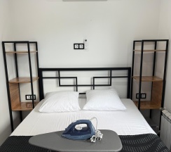 Двухместный номер с двуспальной кроватью в BoxHouse