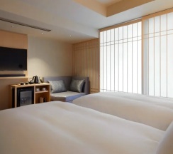 Двухместный номер Universal Corner 2 отдельные кровати в Agora Kyoto Karasuma