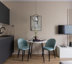 Апартаменты студия в Satin Home Apart