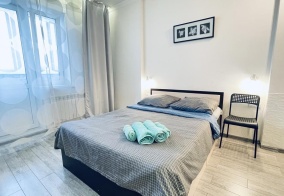 Апартаменты Погостим в микрорайоне Богородский 16 в Щёлково