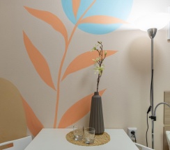 Номер стандарт с 1 двуспальной кроватью в Boho Botanica Hotel