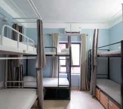 Кровать в общем номере в Ha Long Bay Fancy Hostel