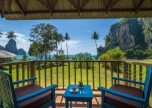 Двухместная вилла seafront двуспальная кровать в Tinidee Hideaway Tonsai Beach Krabi